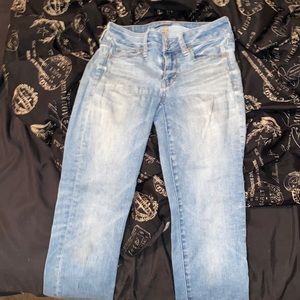 American eagle jeans size 0